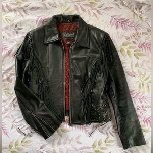 Genuine Leather Motorcycle Jacket